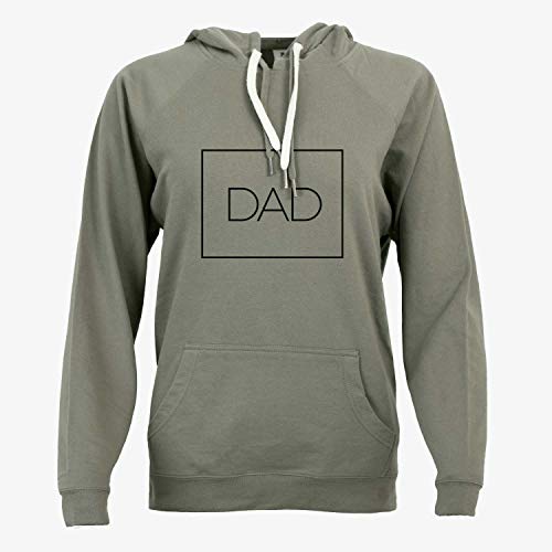 Inkopious Dad T-Shirt - First Time Father's Day Present - Unisex Crewneck Small Grey2