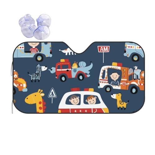 Parasol para Parabrisas con Aislamiento Térmico Cubierta de Ventana para Coche 70x130cm