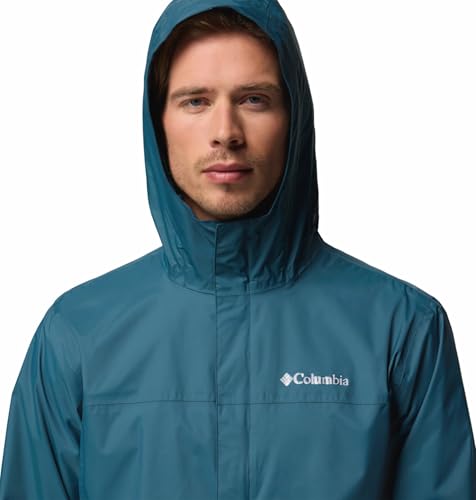 Image of Columbia Men Omni-Tech Watertight II Rain Jacket for Hiking | Trekking | Waterproof