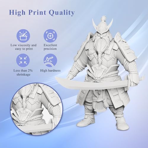 Oyowooa TJ-5100B 3D Printer Resin High Precision 3D Printing Liquid 405Nm Standard Photopolymer Resin Print For Lcd/Dlp 3D Printer Machine thumb #1