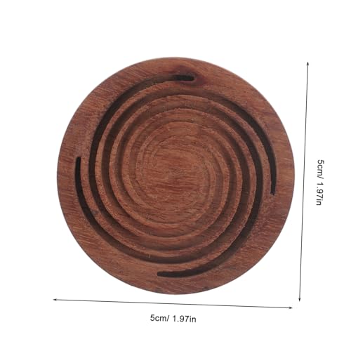 Difusor aromático eléctrico redondo de madera Holibanna miniatura 2