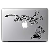 Hobbes Attacking Calvin Vinyl Sticker Decal, Die Cut Vinyl Decal for Windows, Cars, Trucks, Tool...