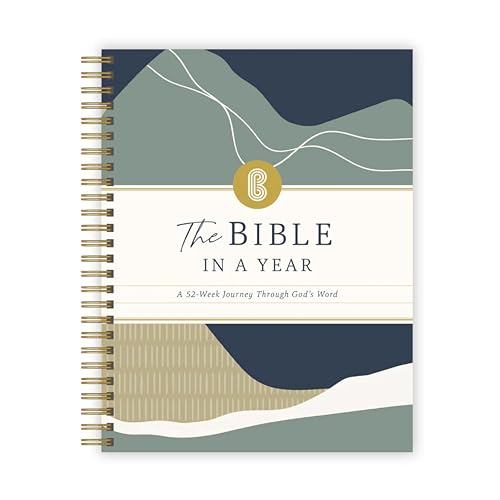 Official Spiral Bible® The Bible in a Year | 52 Week Guided Bible Study & Daily Reading Plan |...