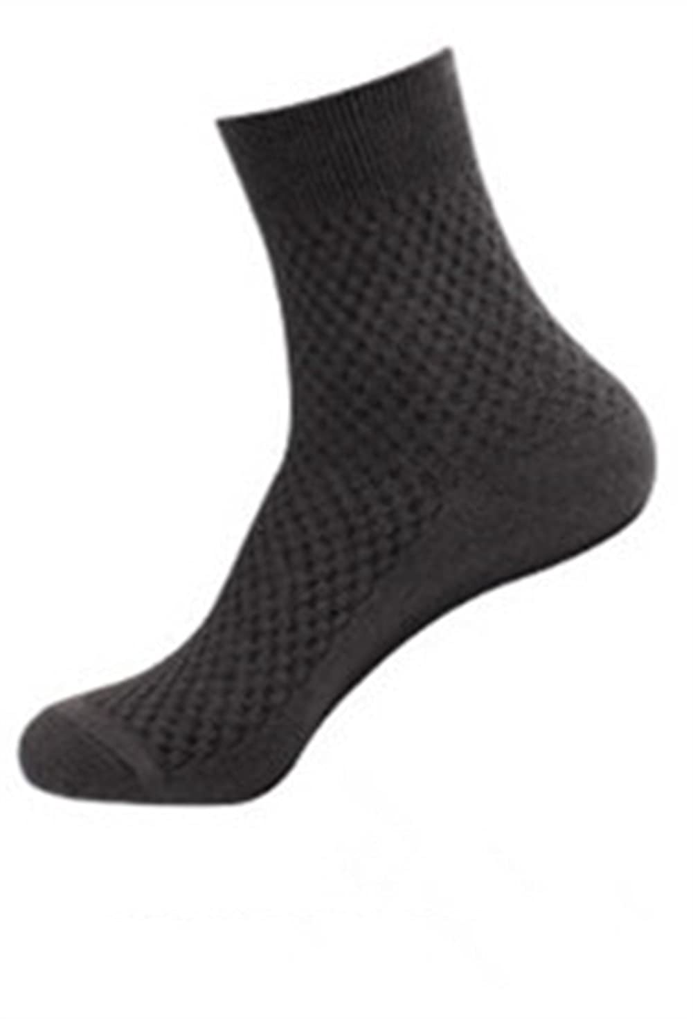CYTSH Calcetines de los hombres calcetines de algodón de fibra de bambú adecuados para la primavera, verano y otoño fuerte elasticidad calcetín juventud