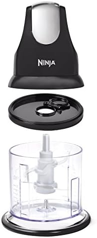 Ninja NJ100C, Express Chop For Chopping, Mincing, and Pureeing, Black, 200W (Canadian Version) 16oz - 1