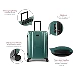 Quiksilver Malibu Suitcases PC Hardside Expandable Luggage with Spinner Wheels, Large 3-Piece Set (20/26/30) (Seafoam) - Image 2