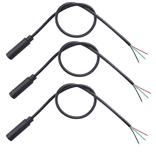 Cable de audio estéreo TRRS hembra de 3.5mm para arreglar cascos con micrófono rotos