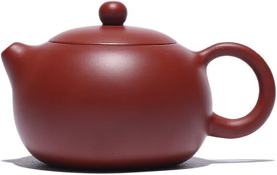 Chinese Gongfu Tea Set, 150ml Purple Clay Teapot Ball Hole Filter Xishi Tea Pot Beauty Kettle Handmade Zisha Tea Set for Home Office Outdoor Picnic,150ml