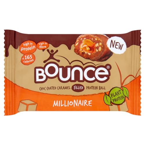 Bounce Chocolate Caramel Filled Protein Ball Millionaire 40g