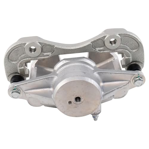 Image of TRQ Front Brake Caliper Set Zinc Coated Brackets Hardware Compatible with 2004-2009 Kia Spectra 2005-2009 Spectra5