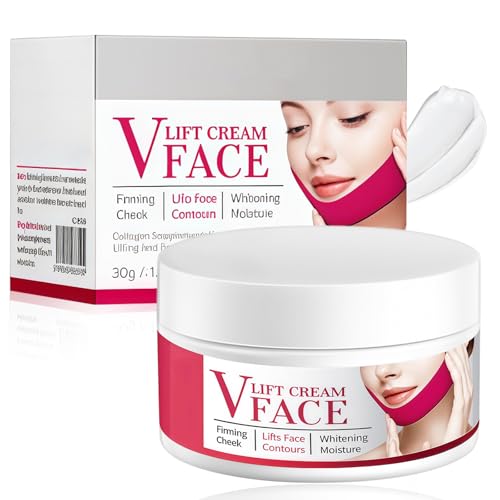 HOUSN Crema Rassodante Viso Liftante & Rimpolpante per Donna - Crema Antirughe con Effetto Tensore, Schiarente, Idratante Intensa e Anti-Età