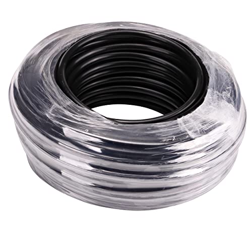 Raindrip 016010T 1/4-Inch Drip Irrigation Supply Tubing, 100-Foot., for Drip Irrigation, Drip Emitters, Irrigation Parts, Systems, Black Polyethylene - Thumbnail 2