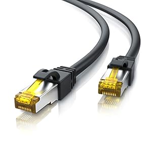 CSL 5m CAT 7 Netzwerkkabel Schwarz
