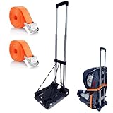 Car Seat Travel Cart for Airport - Carseat Roller for Traveling. Extendable Base Plate, Foldable, storable, and stowable Under Your Airplane seat or Over Head Compartment.
