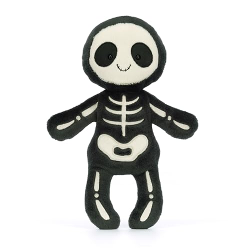 Jellycat Skeleton Bob Stuffed Toy, 13 inches - Spooky Halloween