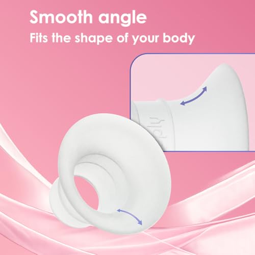 Image of Nenesupply 17mm Flange Inserts for Handsfree Wearable Collection Cups. Work with 24mm breastshields /Flanges. Reduce Flange Size to 17mm. Compatible with Spectra, Medela Elvie Momcozy Flanges