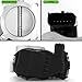 Electronic Throttle Body Assembly Fit for 15-17 Chrysler 200/13-16 Dodge Dart/14-20 Jeep Cherokee Compass Renegade/15-18 Ram Promaster City/16-18 Fiat 500x, Replace 4891970AB 04891970AC 677-014