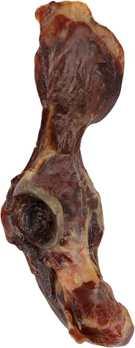 hundeleckerli - leckerli Hund - Nature Schweinehüftknochen - mit Fleisch - 350 g - glutenfrei - ohne Zuckerzusatz