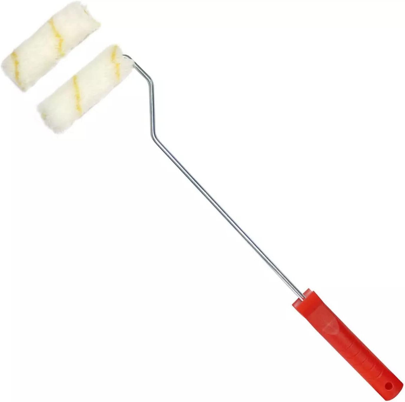 Tools 3 Piece Long Strong Handle Mini Paint Roller Set for Painting