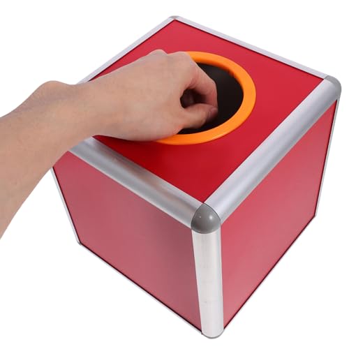 Caja para donaciones en eventos comunitarios y sorteos escolares 5