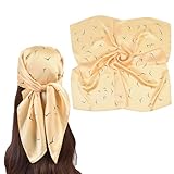 Photo Gallery eiysee sciarpa in seta da donna, 60 cm, sciarpa per capelli in raso, sciarpa quadrata per avvolgere il collo, sciarpa per sentirsi in stile bohémien, gabbiano giallo, large square head scarves Photo Gallery eiysee sciarpa in seta da donna, 60 cm, sciarpa per capelli in raso, sciarpa quadrata per avvolgere il collo, sciarpa per sentirsi in stile bohémien, gabbiano giallo, large square head scarves