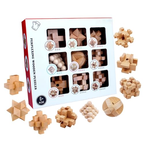 Casse-tête en bois 3D pour canaliser l'hyperactivité et booster la concentration des enfants