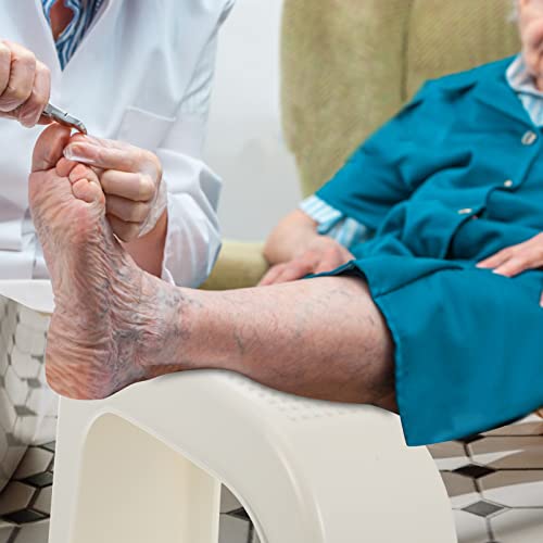 Cabilock Banquinhos para pedicure descanso para pés pequeno descanso para pedicure com salão de arma