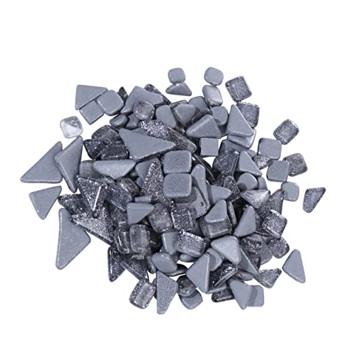 OFFIGAM 500g Stone Irregolari Cristallo Glitterato Per Materiale Artigianale Resistente e Decorativo Per Creazioni Uniche