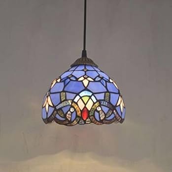 REBECCA ステンドグラス風　モザイク　ペンダントライト 　3灯セット REBECCA ステンドグラス風 モザイク ペンダントライト 3灯セット