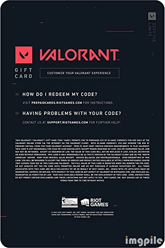 Image of Valorant Points [1000 VP - Valorant Points Code Only] [video game]