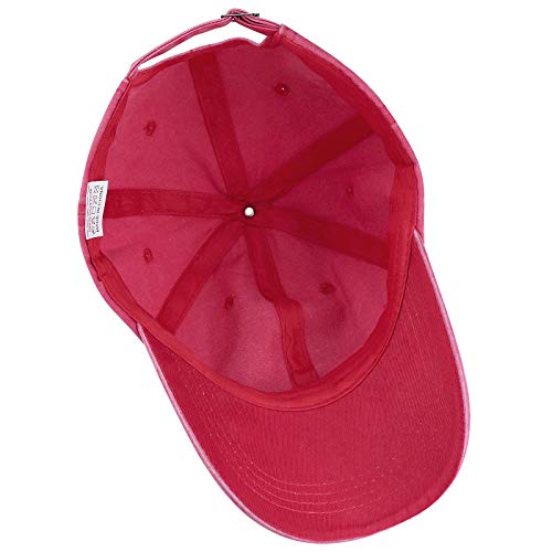 Image of Glamorstar Classic Unisex Baseball Cap Adjustable Washed Dyed Cotton Ball Hat