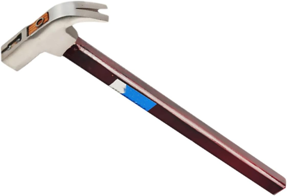 Nail Sucker Claw Hammer Skid Compressed Wood Handle Blacksmith Tool Hammer
