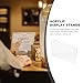COHEALI Acrylic Sign Display Holder Stand for Supermarket Store, Transparent Sign Holder, Acrylic Frame for License, Clear Display for Office, Restaurant, Home