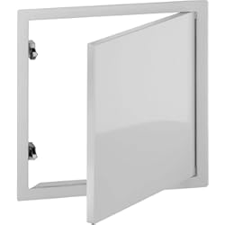 Paneles De Aluminio Para Exteriores Upmann REVI Puerta Softline SV 300 x 300 RAL9016 cierre, 1 pieza, 20476