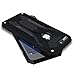 Kitoo Designed for iPhone 8 Plus Case with Kickstand, Military Grade 12ft. Drop Tested - Black