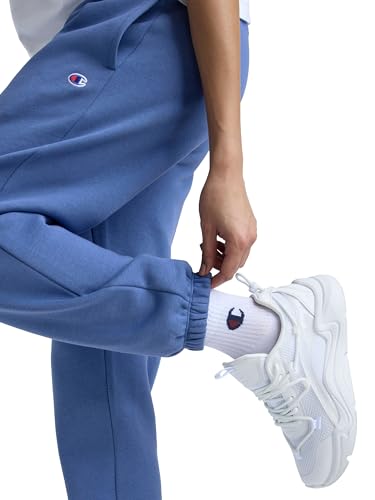 Image of Champion Women's Cinched-Bottom Fleece Sweatpants, Oversized Fit, Midweight