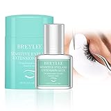 Eyelash Extension Glue, BREYLEE Eyelash Glue 5 Sec Dry Time/Retain-3 Weeks/0.25 fl oz/Low Fume/Lash...