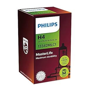 Philips H4 MasterLife Glühlampe 1er Karton