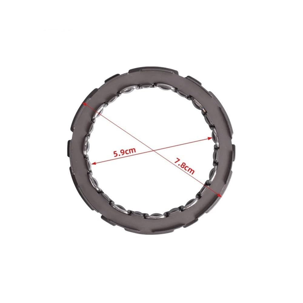 Piezas de motocicleta, cojinete unidireccional de arranque, trinquete de embrague, más allá de la jaula del embrague, compatible con XL1000 OE 28126MBB003