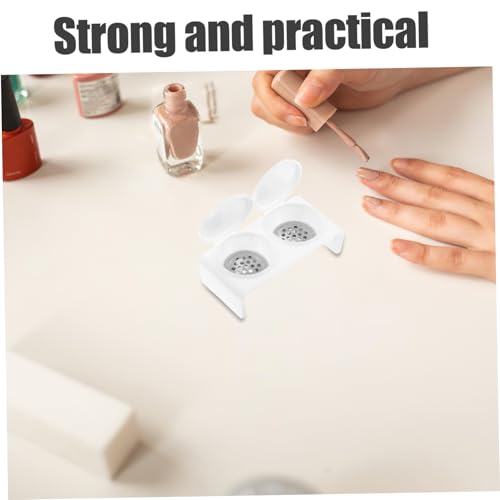 Set de herramientas para arte de uñas con recipiente acrílico miniatura 6