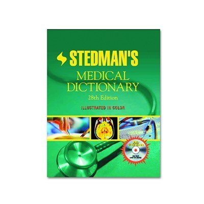 Houghton Mifflin 0395738555 Stedmans 27th Edition Hardbound Medical Dictionary with Color Illustrations