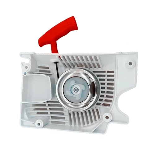 vreplrse Placa de tracción de cojinete Motosierra 52 Pulgadas, fácil instalación, Conjunto Arranque plástico Duradero, Resorte cojinete Incorporado, sin retrocesos, Conjunto Arranque,