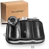 PartsFlow Coolant Reservoir Tank W/Cap Compatible With 2002-2003 Dodge Ram 1500 & 2003 Ram 2500 3500 5072602AA 603-487 5072602AB