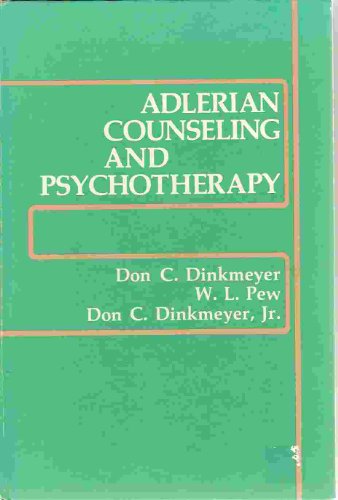 Adlerian Counseling and Pyschotherapy 0818502649 Book Cover