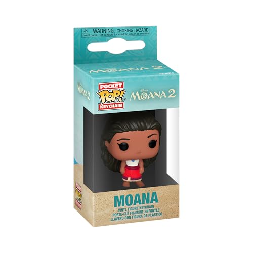 Funko Pop! Keychain: Moana 2, Moana, Moana, Novelty Keyring, Collectable Vinyl Mini Figure, Stocking Filler, Gift Idea - Image 2