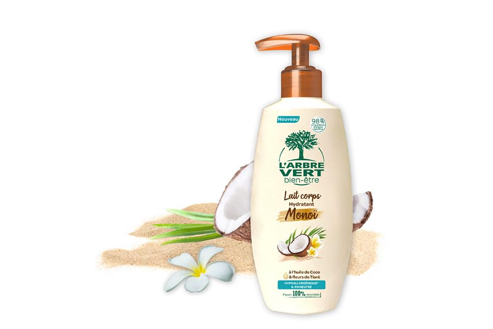 Lait pour le corps L'Arbre Vert hydratant pour peau sèche 250ml - 3