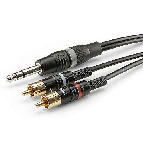 Câble de raccordement audio jack RCA Sommer Cable hifi haute fidélité 3m