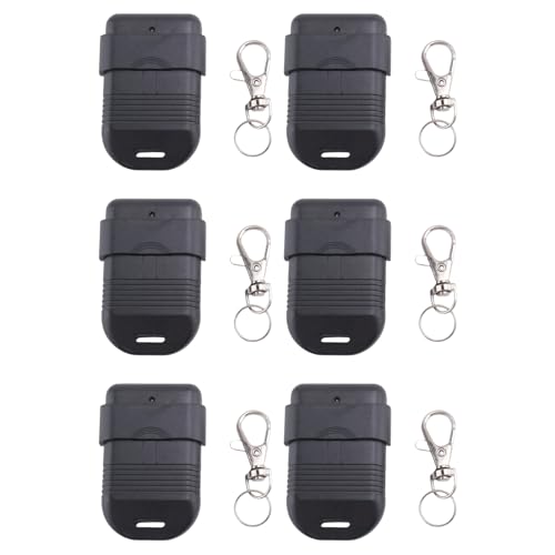 Abridor de puerta de garaje bicanal con código fijo y configuración por interruptor DIP de 8 posiciones