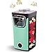 Dash Turbo Pop Popcorn Maker - Theater-Style Popcorn Machine - Comes with Measuring Cup & Butter-Melting Tray - Convenient, Space-Saving Design - 8 Cups, Aqua