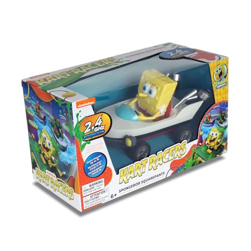 Nick Kart Racers - Pull Back SpongeBob Boatmobile miniatura 6